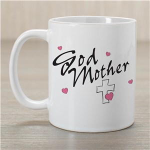 Godmother Ceramic Coffee Mug | Customizable Coffee Mugs