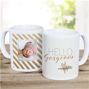 Hello Gorgeous Photo Wrap Mug | Photo Mugs