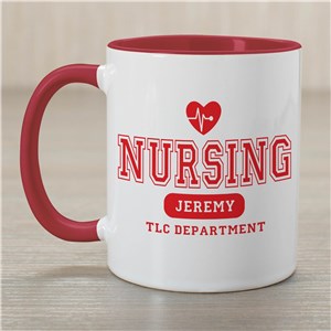 Nursing TLC Nurse Coffee Mug | Customizable Coffee Mugs