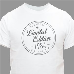 Personalized Limited Edition T-shirt 310528X