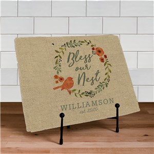 Spring Family Wall Sign | Personalized Housewarming Gifts