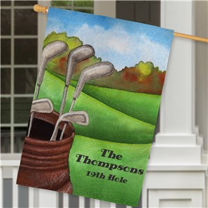 Personalized Golf House Flag | Personalized House Flags