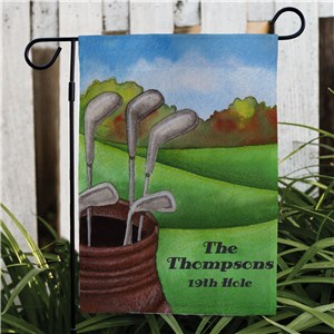Personalized Golf Garden Flag | Golf Gifts for Dad