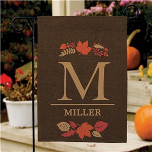 Personalized Fall Garden Flag 83095992X
