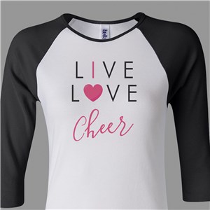 Live Love Sport Shirt | Personalized Mom Shirts