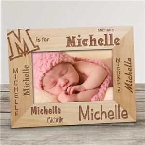 Personalized A Is For Name Frame 9816X