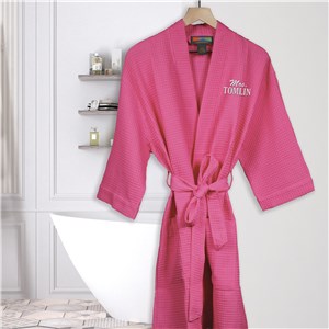 Embroidered Initial Robe | Monogrammed Robes