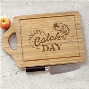 Engraved Catch of the Day Cutting Board | Personalized Cutting Boards