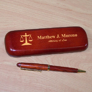 Lawyer Rosewood Pen Set