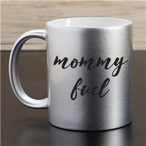 Personalized Any Message Metallic Mug |Bridesmaid Mug