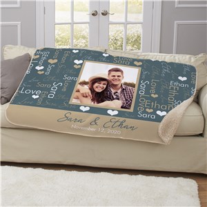 Photo Blanket | Personalized Gifts for Valentine's Day 2019