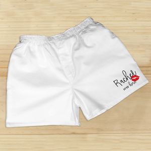 Personalized I Was Here Boxers | Personalized Valentine's Gifts For Him