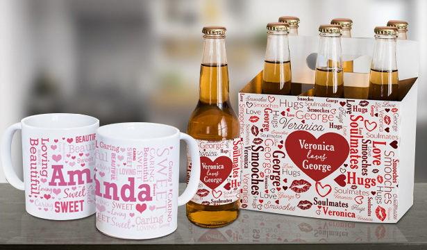 Personalized Valentine's Day Mugs