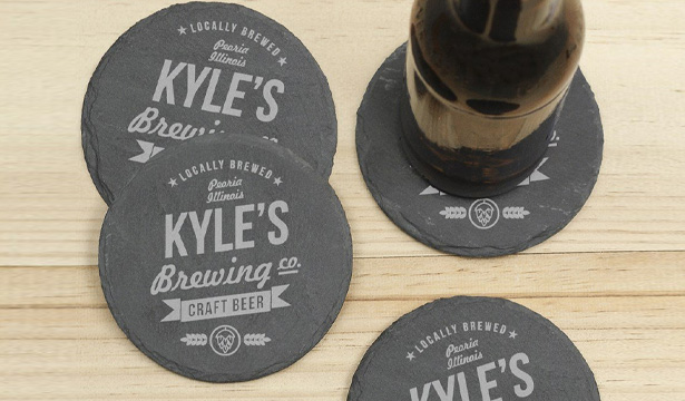 Personalized Drink Coasters