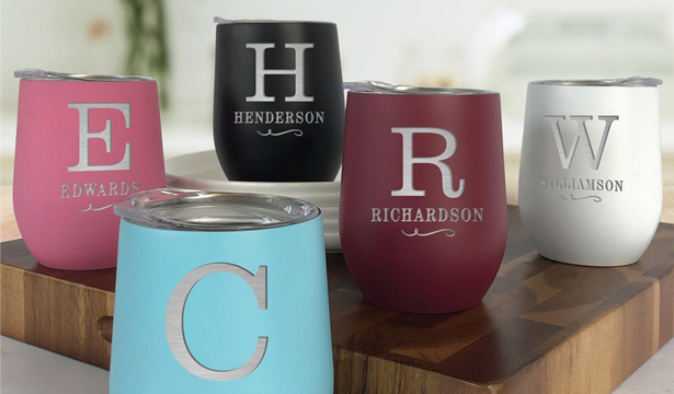 Personalized Wine Tumblers