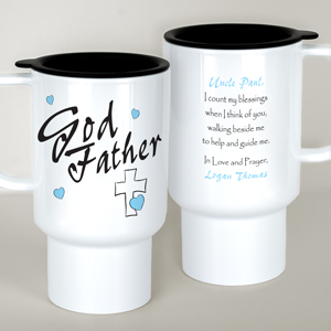 Personalized Godfather Travel Mug T210820