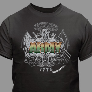 Personalized Army T-Shirt | Personalized T-shirts