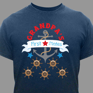 First Mates T-Shirt | Grandpa Shirts