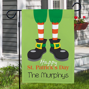 St. Patrick's Day Garden Flag | Personalized Garden Flags