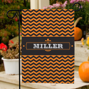 Personalized Halloween Family Garden Flag 83078652