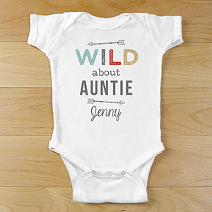 Wild About Personalized Baby Clothes | Personalized Baby Onesie