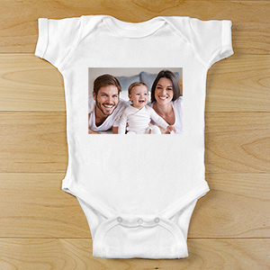 Picture Perfect Photo Baby Bodysuit | Personalized Baby Shirts