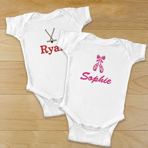 Embroidered Icon Infant Bodysuit | Personalized Baby Gifts