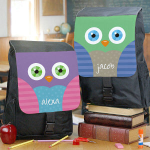 Personalized Owl Backpack U779962