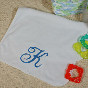 Embroidered Baby Burp Cloth E363441