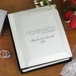 Engraved Honeymoon Photo Album 8576100