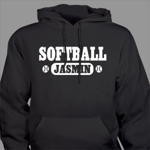 Personalized Softball Hooded Sweatshirt  H52562X