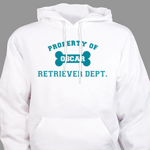 Personalized Property Of Dog Breed Hooded Sweatshirt H57285X