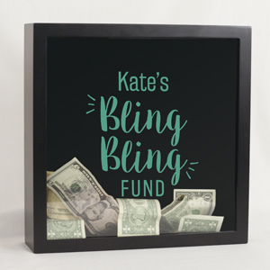 Personalized Bling Bling Shadow Box | Mother's Day Gifts