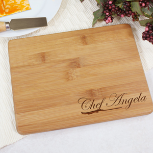 Engraved Chef's Board | Engraved Chef's Cutting Board