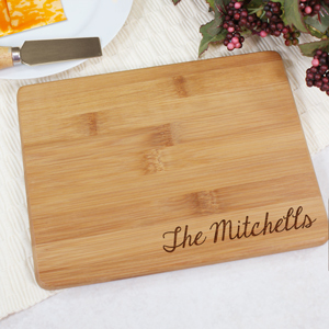 Engraved Cutting Board | Personalized Cutting Board