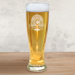 Engraved Tavern Pilsner Glass L626841