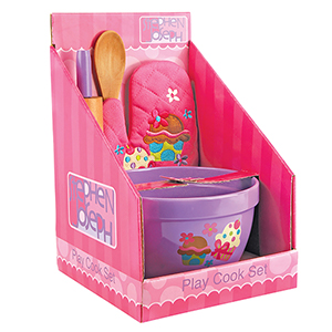 Cupcake Play Cooking Set for Kids | Pretend Play Kitchen