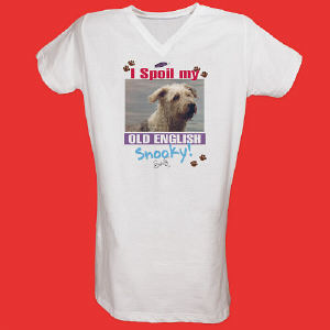 I Spoil My Dog Personalized Photo Nightshirt