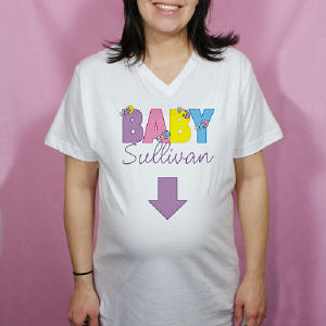 Baby Personalized Maternity Nightshirt