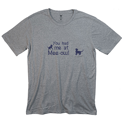 You Had Me At Mee-ow Pocket T-shirt PT311085X