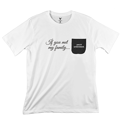 If You Met My Family Pocket T-Shirt PT311229X