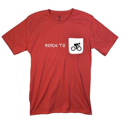 Born To Bike Pocket T-Shirt PT311303X