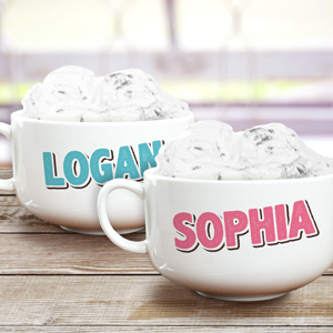 Personalized Kids Ice Cream Bowl  U1015523