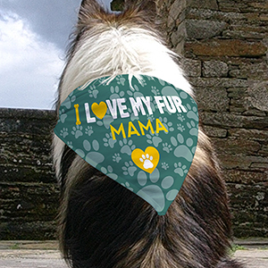 Personalized Fur Mama Dog Bandana U1126852