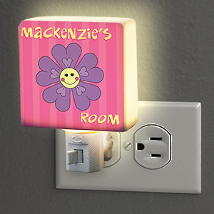 Personalized Flower Night Light | Personalized Baby Gifts