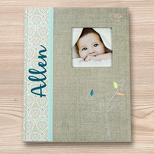 Personalized Tree Baby Memory Book | Personalized Baby Gift