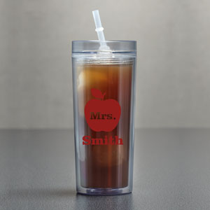 Personalized Teacher Acrylic Tumbler | Personalized Teacher Gifts