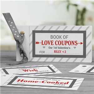 Personalized Love Coupon Book For Him | Personalized Valentine’s Day Gifts