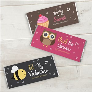 Be Mine Candy Wrapper Set | Personalized Candy Wrappers For Valentine's Day