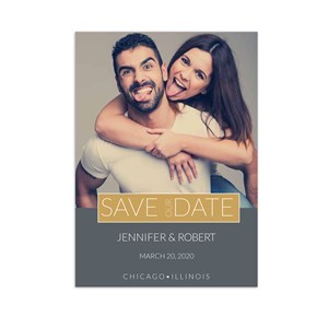 Personalized Save our Date Photo Card 11045510X